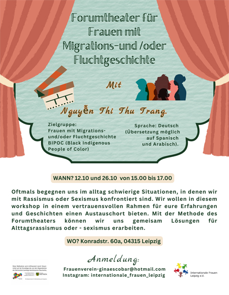 Forumtheater für Frauen mit Migrations-und /oder Fluchtgeschichte