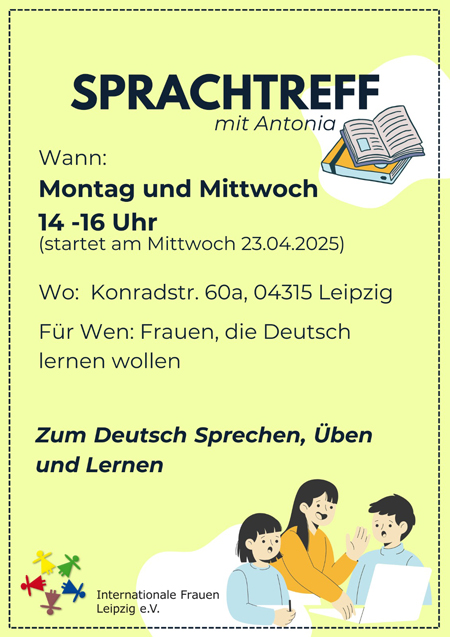 Einladung zum Sprachtreff für Frauen