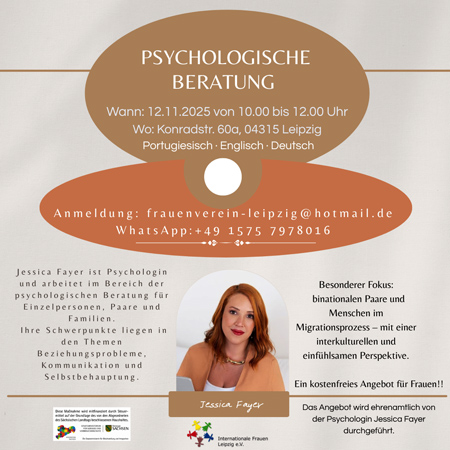 Psychologische Beratung mit Jessica Fayer