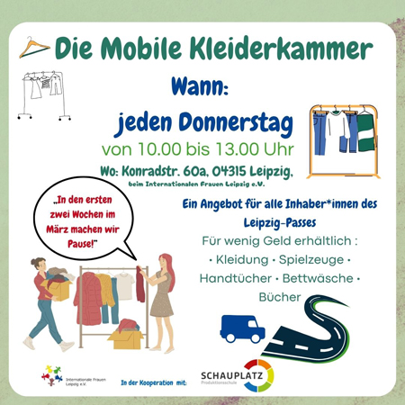 Mobile Kleiderkammer