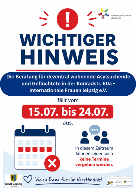 Beratungsstelle für dezentral wohnende Asylsuchende und Geflüchtete 