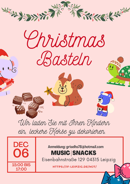EINLADUNG - CHRISTMAS BASTELN