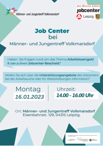 Job Center bei Männer- & Jungentreff Volkmarsdorf 