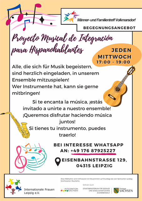 Proyecto Musical de Integración para Hispanohablantes