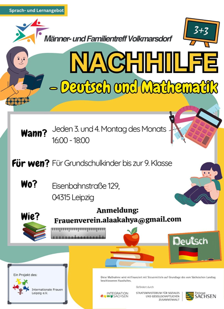 Nachhilfe Deutsch und Mathematik