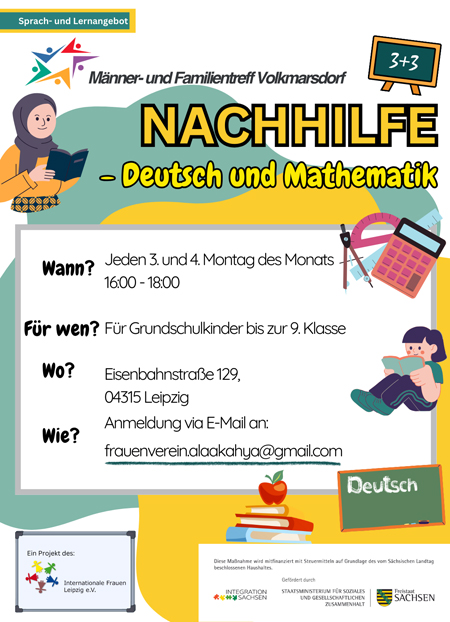 Nachhilfe Deutsch und Mathematik