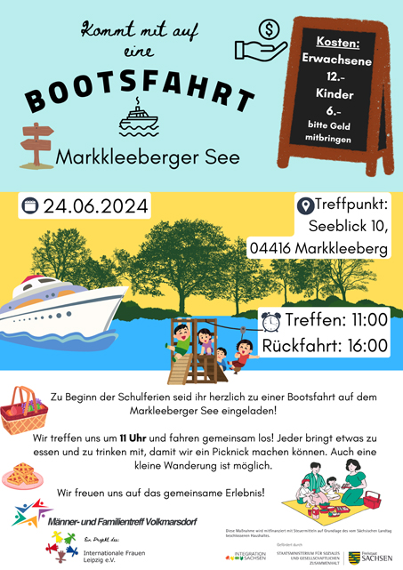 Bootsfahrt – Markkleeberg