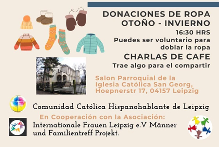 Kundenbetreuung und Große Spendeaktion bei der Kath. Pfarrei St. Georg Leipzig-Nord