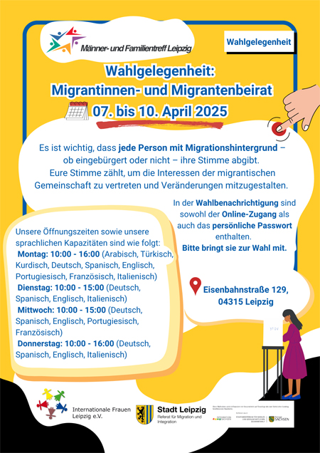 Wahlgelegenheit – Migrantinnen- und Mirgantenbeirat
