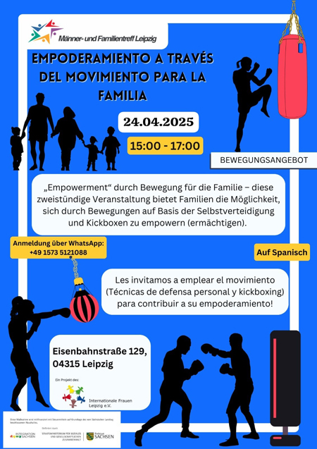 Empowerment durch Bewegung für die Familie - Kooperation mit Caritas