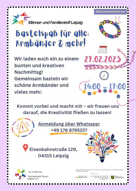 Bastelspaß für alle: Armbänder & mehr!
