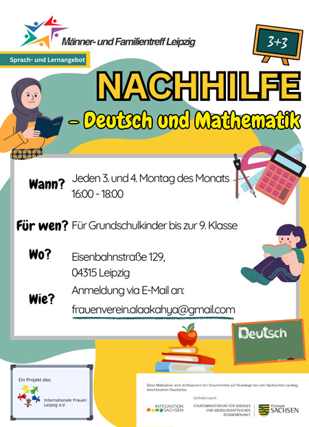 Nachhilfe Deutsch und Mathematik