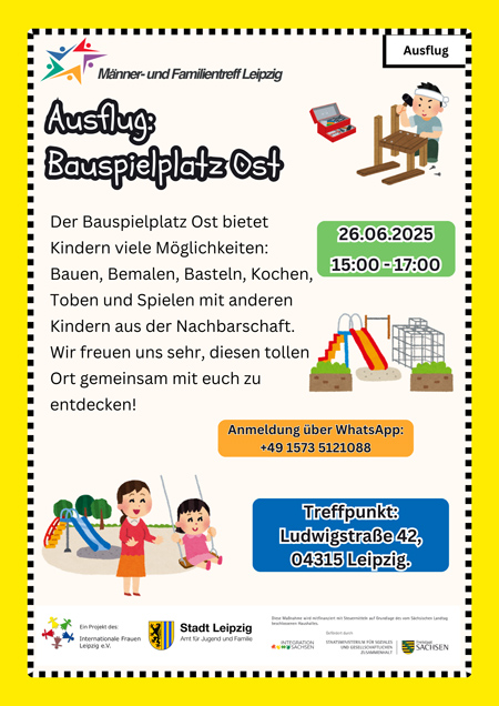 Ausflug: Bauspielplatz Ost