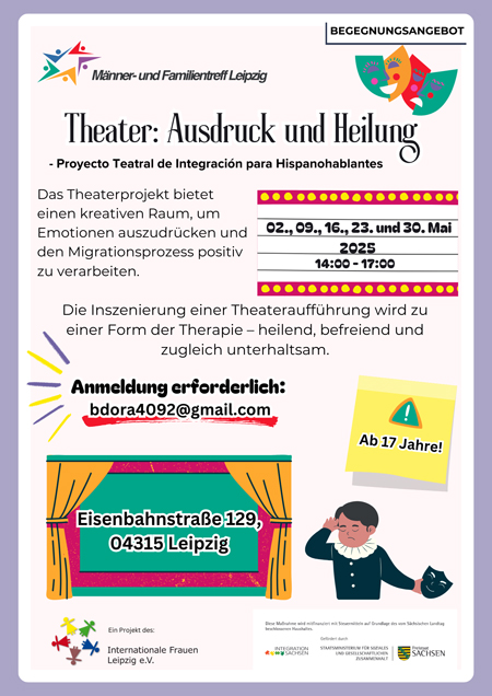 Theater: Ausdruck und Heilung (Proyecto Teatral de Integración para Hispanohablantes)