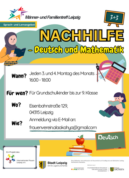 Nachhilfe Deutsch und Mathematik