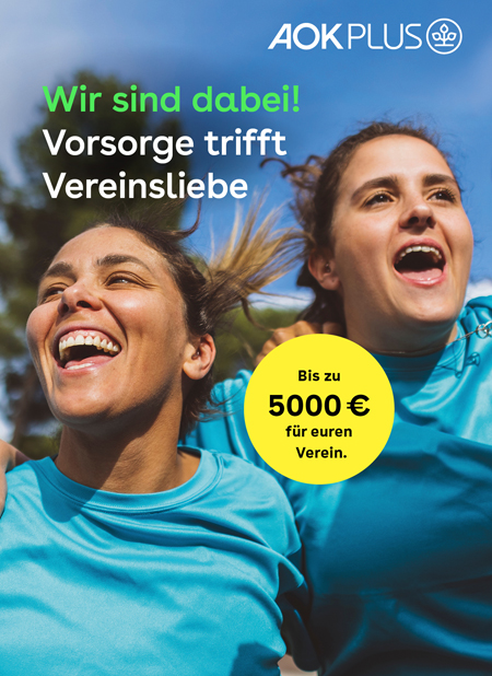 AOK Plus – Wir sind dabei! 