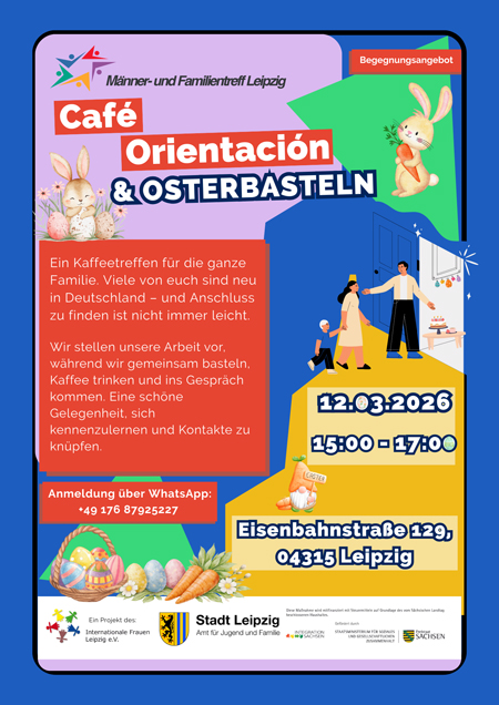 Café Orientación mit Ostern Basteln  