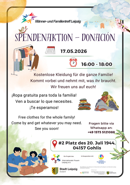 Spendenaktion (Frühling und Sommer) 