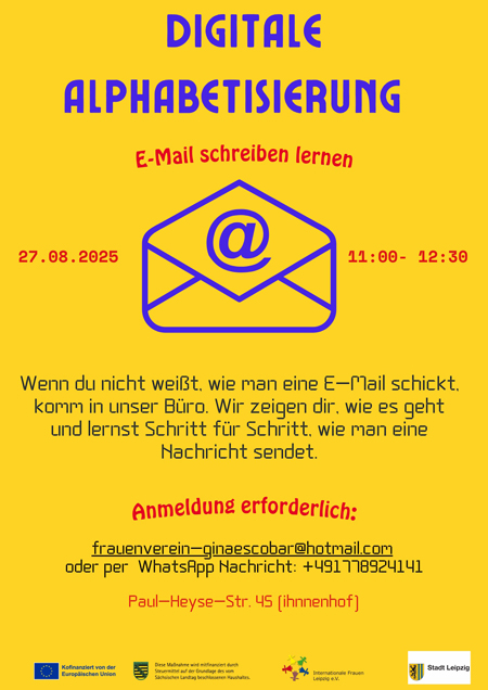 Digitale Alphabetisierung: E-Mail schreiben lernen