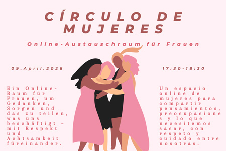 ‘Círculo de mujeres’ – Online-Austauschraum für Frauen (auf Spanisch)