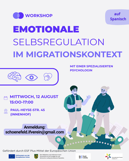 Workshop: Emotionale Selbstregulation im Migrationskontext (Auf Spanisch)