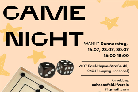 Game Night – Gemeinsam Brettspiele spielen (für Erwachsene auf Deutsch, Englisch und Ukrainisch)