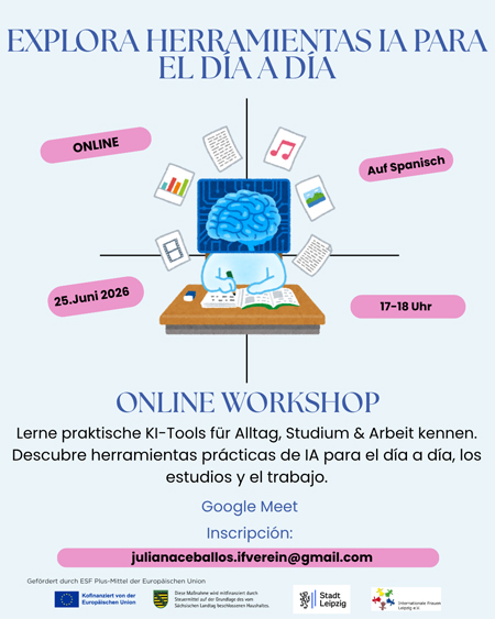 KI-Tools entdecken – Online-Workshop  (auf Spanisch)