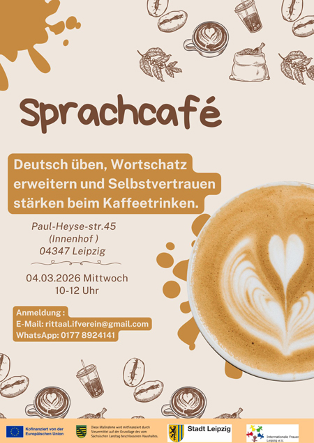 Sprachcafé - Deutsch üben in Schönefeld