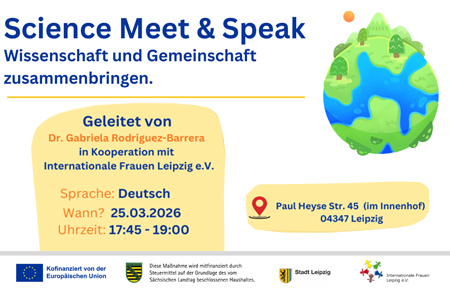 Science Meet & Speak – Wissenschaft und Gemeinschaft zusammenbringen