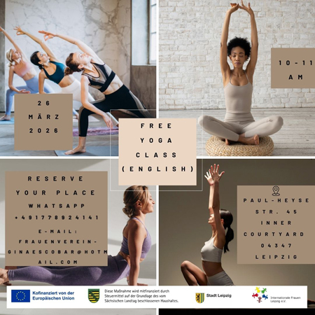 Yoga mit Madee  auf Englisch