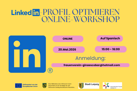 Optimiere dein LinkedIn-Profil – Online-Workshop (auf Spanisch, kostenlos, unbegrenzte Plätze) 