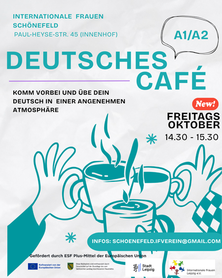 Deutsches Kaffee für Anfänger*innen (A1–A2) Dienstag