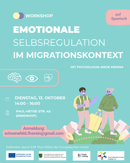 Workshop: Emotionale Selbstregulation im Migrationskontext (auf Spanisch)