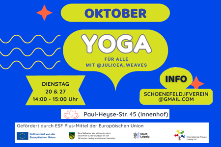 Yoga mit Juli für Alle (Deutsch, Spanisch, Englisch)