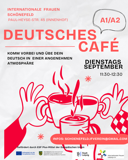 Deutsches Kaffee für Anfänger*innen (A1–A2) Dienstag