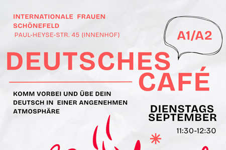Deutsches Kaffee für Anfänger*innen (A1–A2) Dienstag